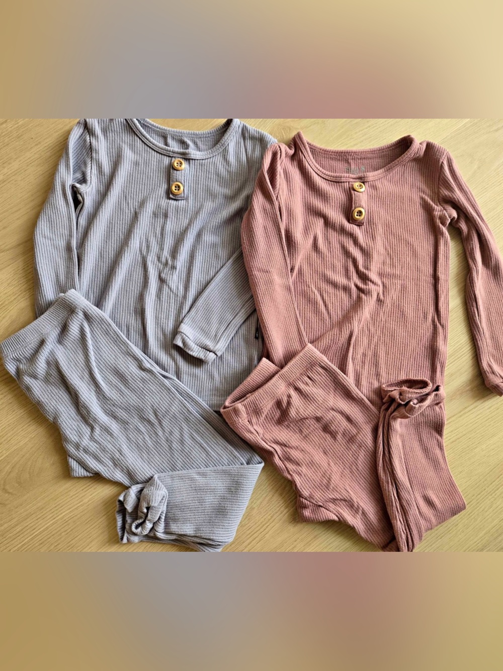 Kyte Ribbed Henley Sets